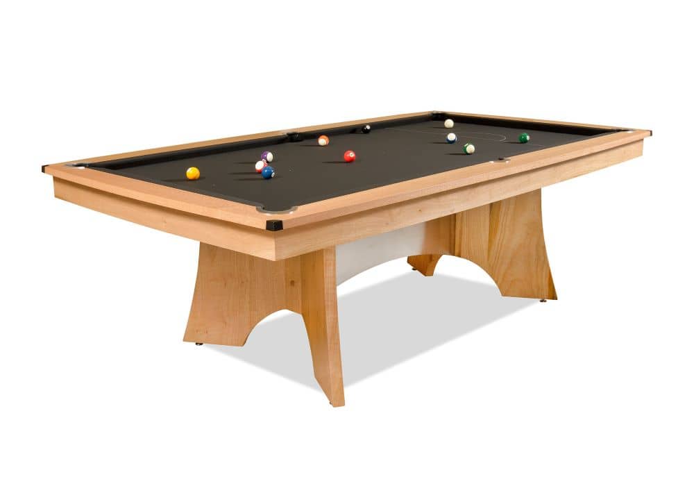 The Advocate pool table inn Blackbutt incorporated with River Red Gum.