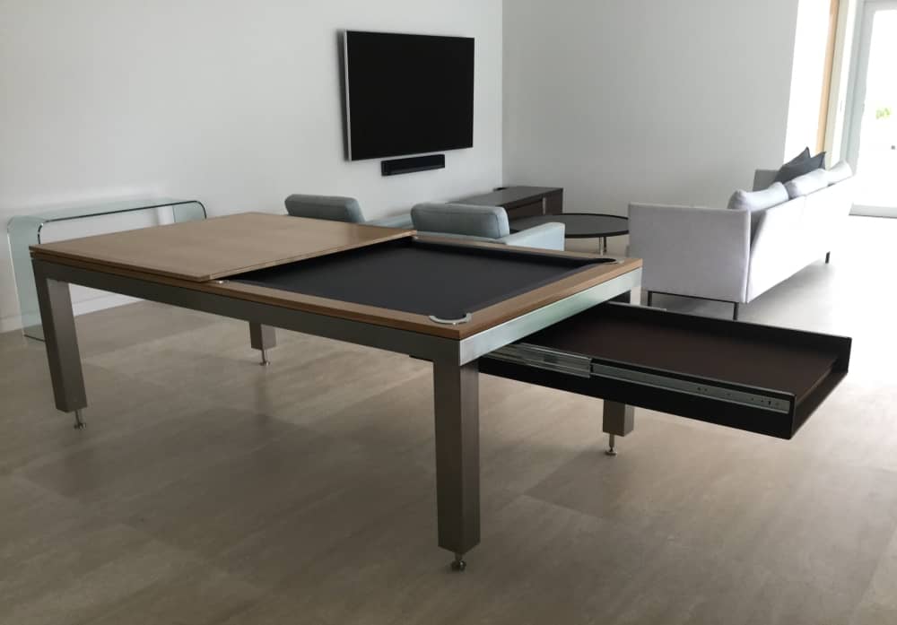 The Entertainer 2-in-1 pool table.